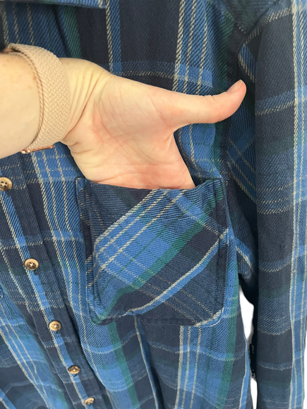 St John’s Bay Vintage Flannel‎ Shirt - Picture 3 of 5